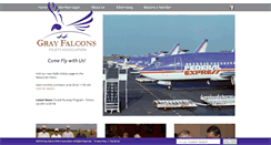 Desktop Screenshot of grayfalcons.com